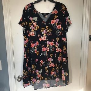 F21 Flower Print Dress